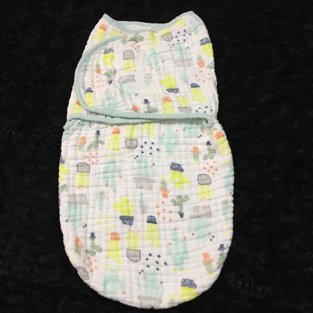 Swaddle 0-3m chick pea with cactus’s